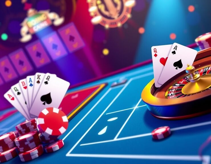 line slot platform interface showing games and sportsbook markets